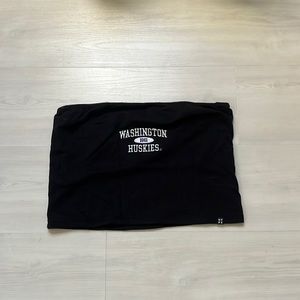 uw huskie game day tube top